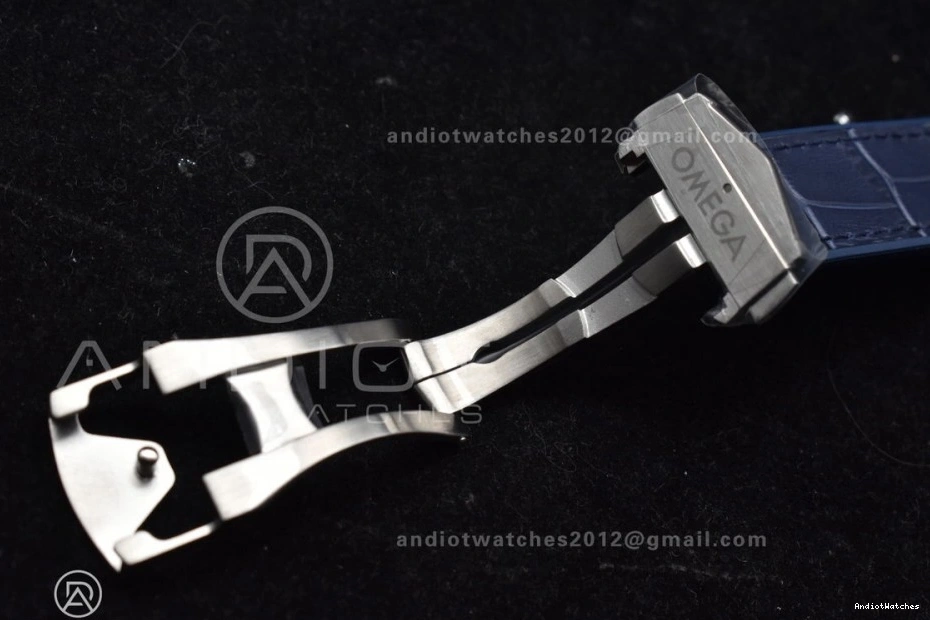 on Ceramic VSF Strap Gummy Blue Edition Clone Breathable 1:1 Blue Constellation A8900 SS 546 Blue Super Best Dial 0306